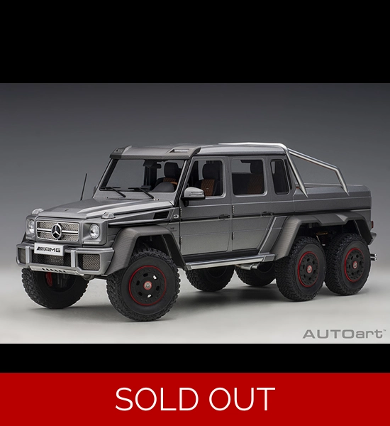 Autoart Mercedes-Benz G 63 AMG 6x6 1:18 Scale Diecast